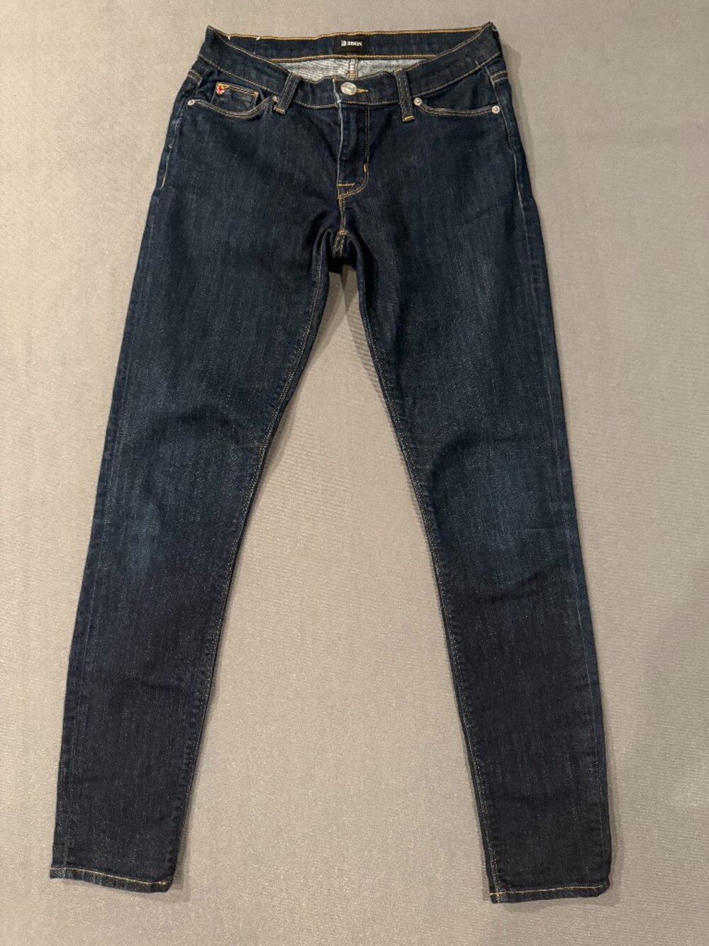 Hudson Krista Super Skinny Jeans Women’s Size 26 Dark Wash Blue Denim
